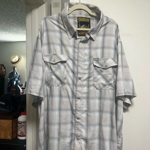 DIXXON Gray Casual Button Down Shirt Timeless Design